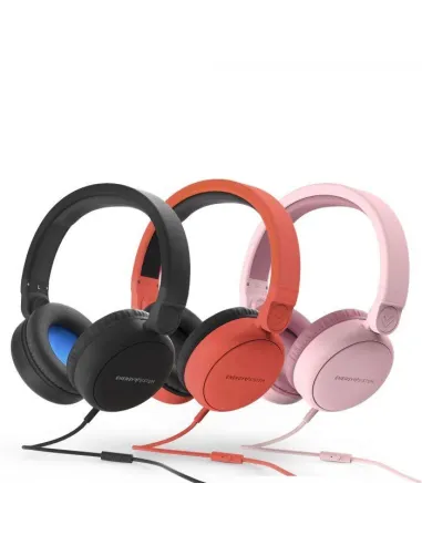 Energy Sistem Style 1 Talk Auriculares con Micrófono Rojo