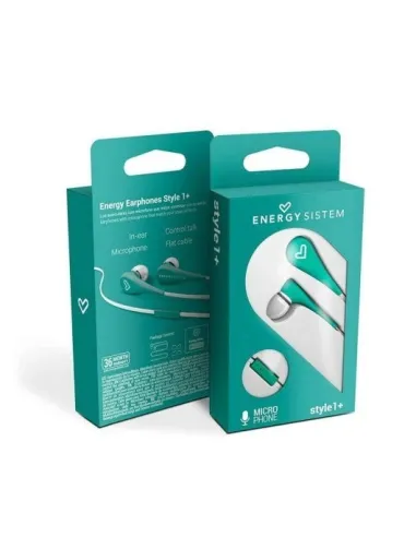 Energy Sistem Style 1+ Auriculares Color Menta