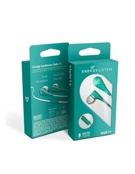 Energy Sistem Style 1+ Auriculares Color Menta