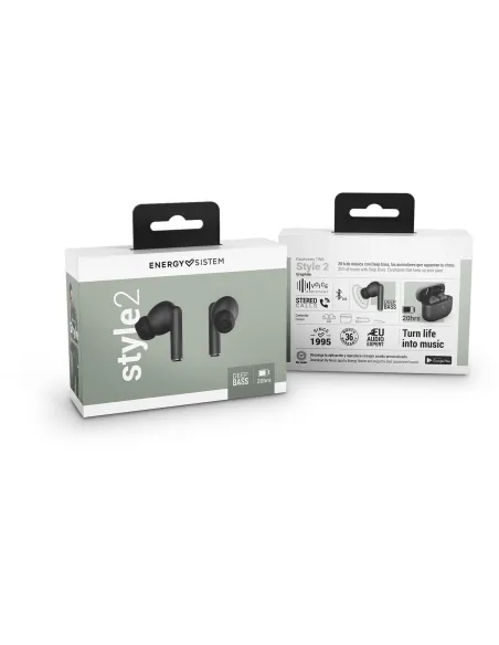 Energy Sistem Style 2 Auriculares True Wireless Grafito