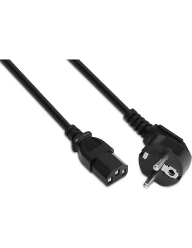 Aisens A132-0168 Cable de Alimentación CEE7/7 a C13 Acoplador 3m Negro