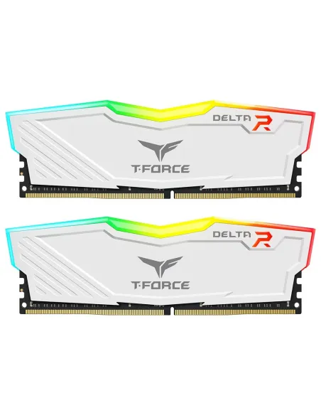 Team Group Delta White RGB DDR4 3200 PC4-25600 16GB 2x8GB CL16