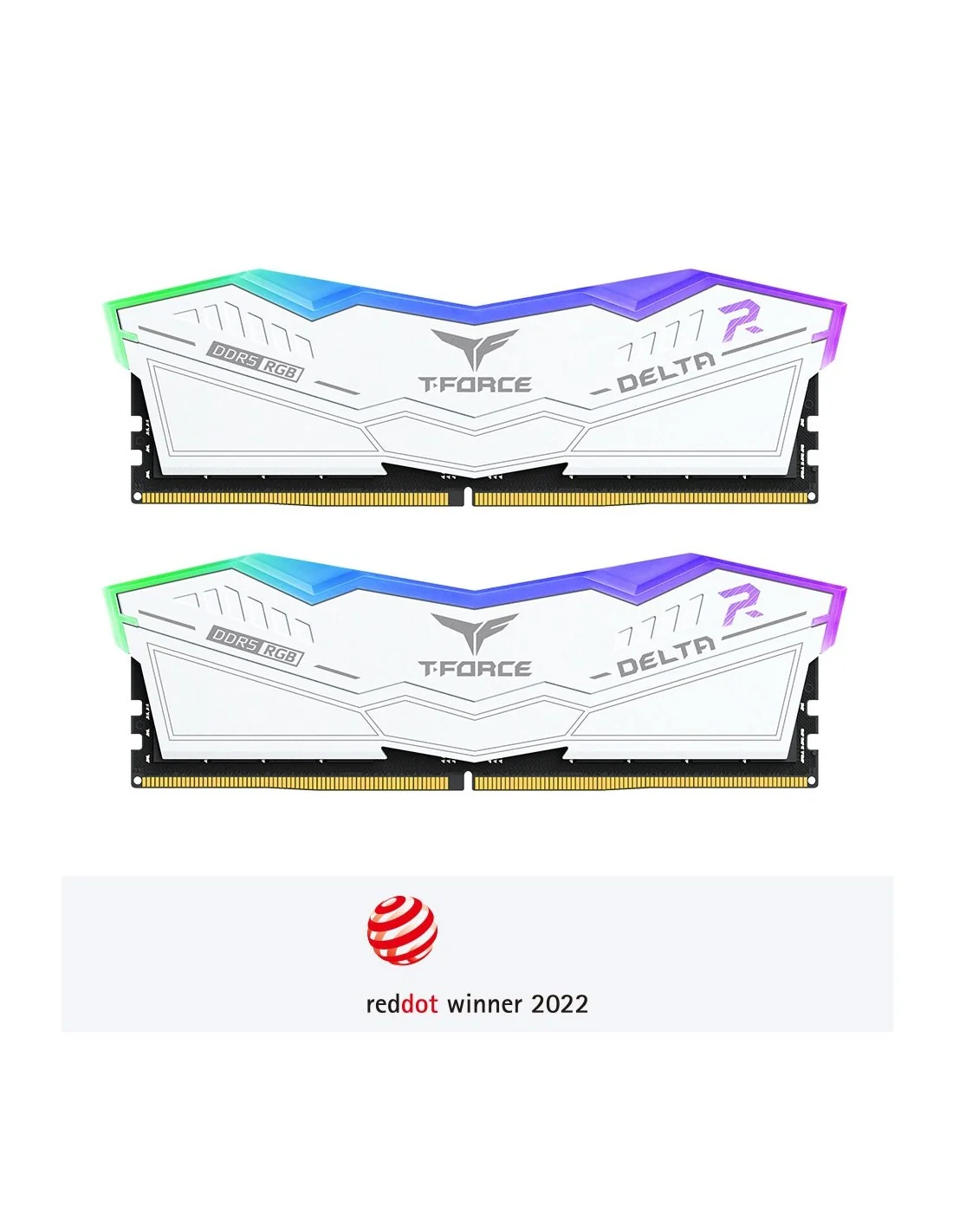 Team Group Delta RGB DDR5 5600MHz 32GB (2x16GB) CL32 Blanca