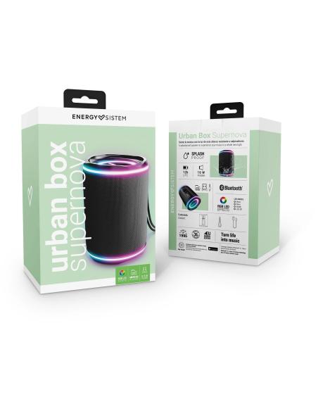 Energy Sistem Urban Box Black Supernova Altavoz Bluetooth 16W Negro