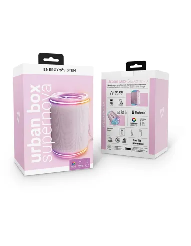 Energy Sistem Urban Box Pink Supernova Altavoces Bluetooth 16W Rosa