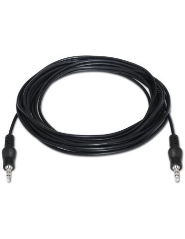 Aisens A128-0144 Cable Jack 3.5 mm a 3.5 mm M/M 10 m Negro