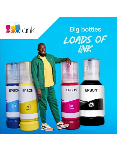 Epson 102 Botella Tinta Ecotank Cian 70ml