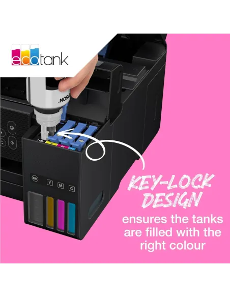 Epson 102 Botella Tinta Ecotank Negro 70ml