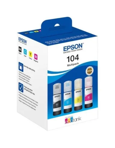 Epson 102 EcoTank Multipack Negro/Cian/Amarillo/Magenta