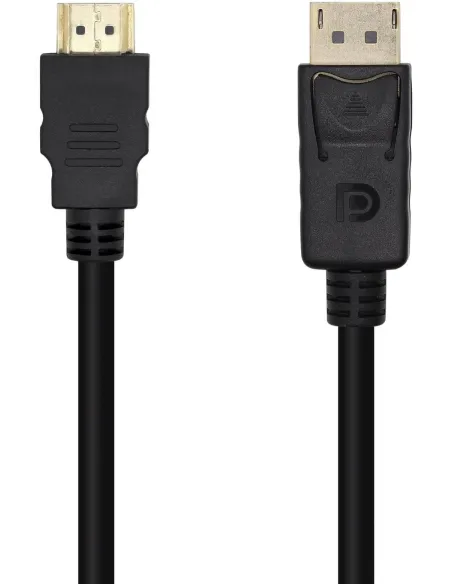 Aisens A125-0460 Conversor de Imagen DisplayPort a HDMI 4K 3m Negro