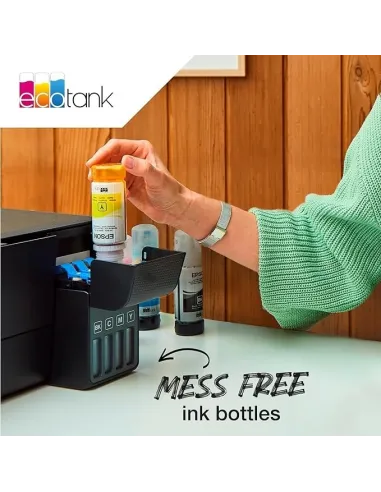 Epson 104 Botella de Tinta Negro/Cian/Amarillo/Magenta