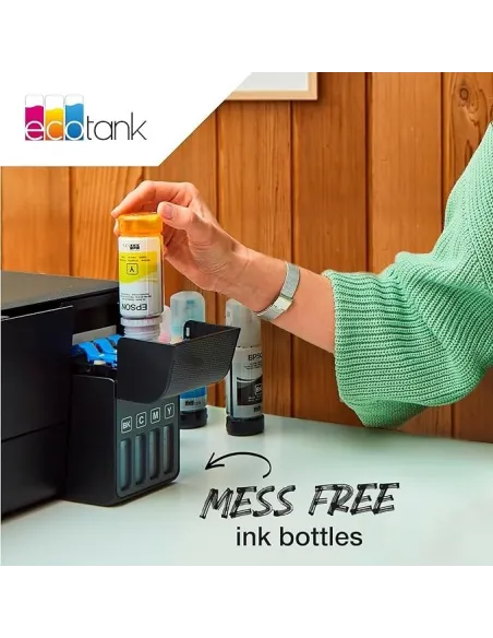 Epson 104 Botella Tinta Ecotank Cian 70ml