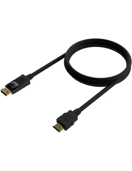 Aisens A125-0550 Conversor de Imagen DisplayPort a HDMI 4K 50 cm Negro