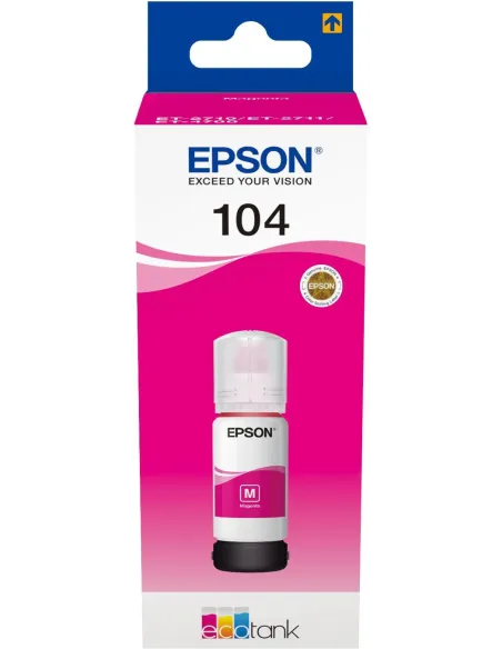 Epson 104 Botella Tinta Ecotank Magenta 70ml