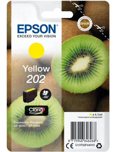 Epson 202 Cartucho de Tinta Amarillo