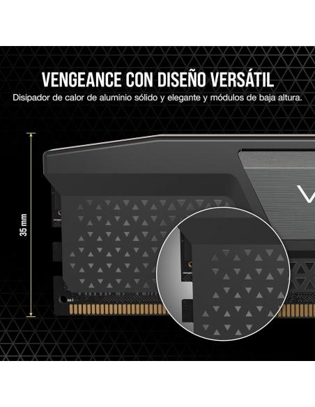 Corsair Vengeance DDR5 6000MHz 64GB (2x32GB) CL30 Negra