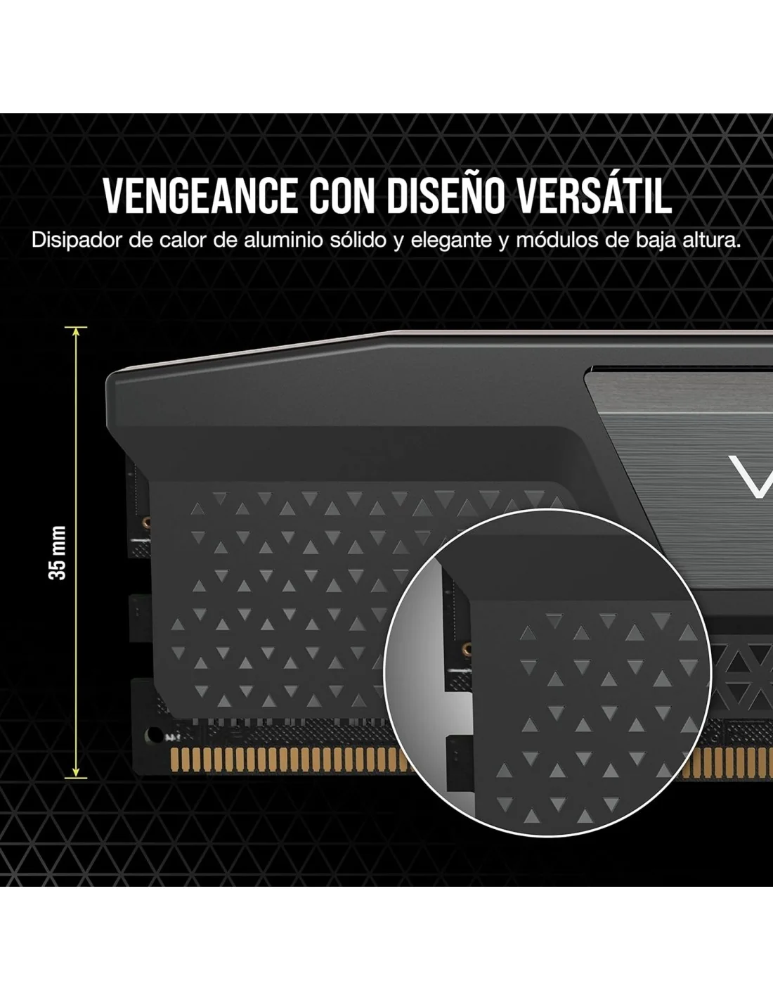 Corsair Vengeance DDR5 6000MHz 64GB (2x32GB) CL30 Negra