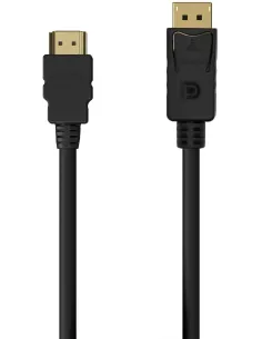 Aisens A125-0551 Conversor de Imagen DisplayPort a HDMI 4K 1.5 m Negro-CABL55109