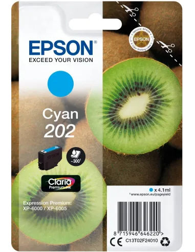 Epson 202 Cartucho de Tinta Cian