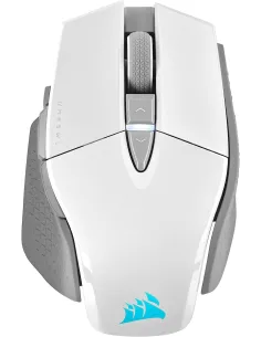 Corsair M65 RGB Ultra Wireless Ratón Gaming Inalámbrico 26000DPI Blanco