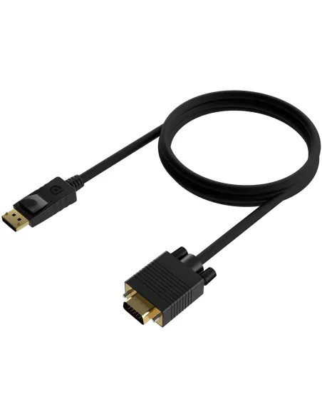Aisens A125-0552 Conversor de Imagen DisplayPort a VGA WUXGA 1 m Negro