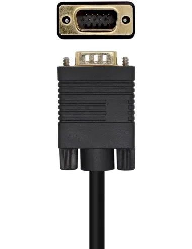 Aisens A125-0462 Conversor de Imagen DisplayPort a VGA WUXGA 3 m Negro
