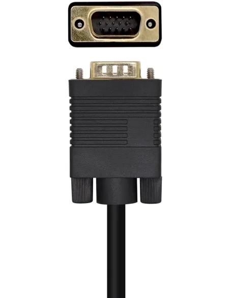 Aisens A125-0462 Conversor de Imagen DisplayPort a VGA WUXGA 3 m Negro
