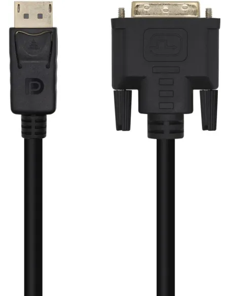 Aisens A125-0366 Conversor de Imagen DisplayPort a DVI Full HD 2 m Negro