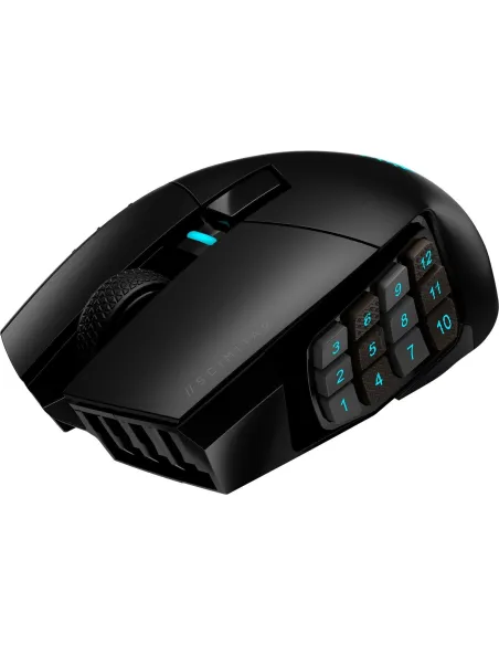 Corsair Scimitar Elite Wireless Ratón Óptico Gaming Inalámbrico MOBA/MMO 26000DPI