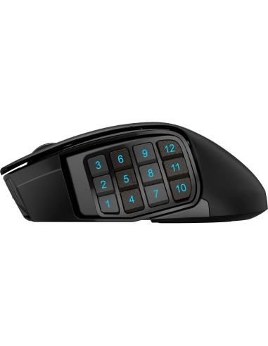 Corsair Scimitar Elite Wireless Ratón Óptico Gaming Inalámbrico MOBA/MMO 26000DPI