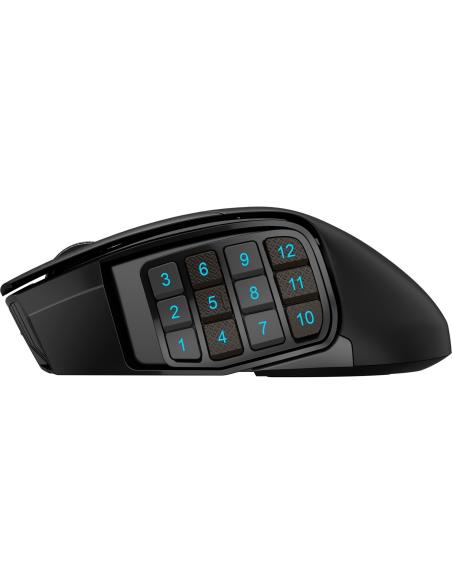 Corsair Scimitar Elite Wireless Ratón Óptico Gaming Inalámbrico MOBA/MMO 26000DPI