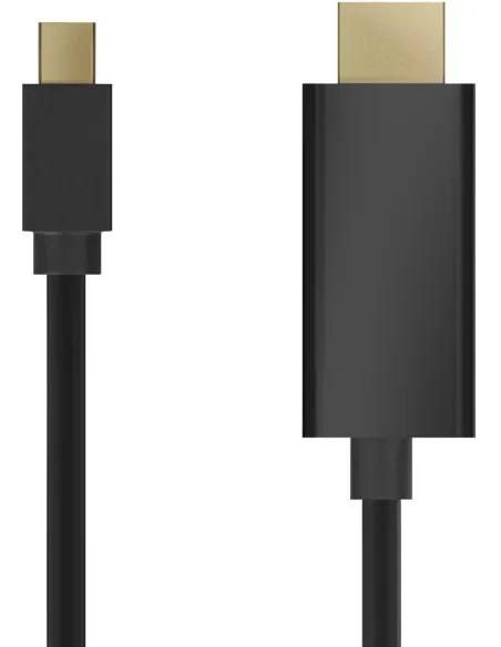 Aisens A125-0361 Conversor de Imagen Mini DisplayPort a HDMI 4K 2 m Negro
