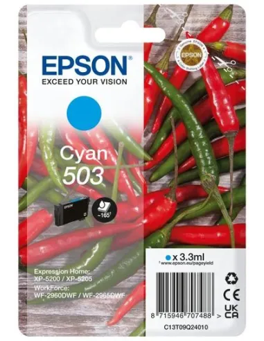 Epson 503 Cartucho de Tinta Cian