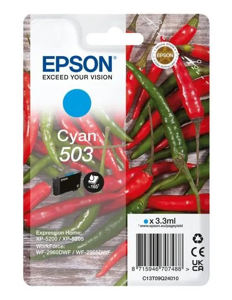 Epson 503 Cartucho de Tinta Cian