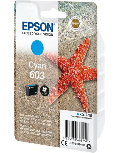 Epson 603 Cartucho de Tinta Cian