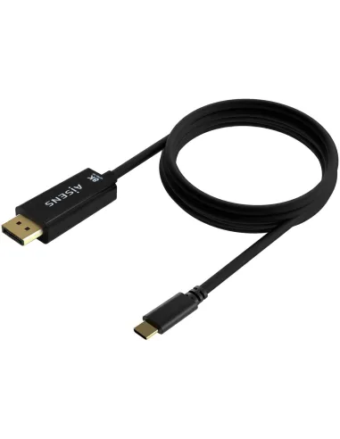 Aisens A109-0689 Conversor de Imagen USB-C a DisplayPort 8K 1,8 m Negro