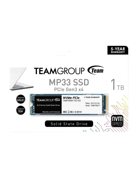 Team Group MP33 1TB SSD M.2 PCIe 3.0 x4  3D NAND