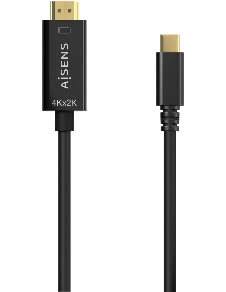 Aisens A109-0624 Conversor de Imagen USB-C a HDMI 4K 1.8 m Negro