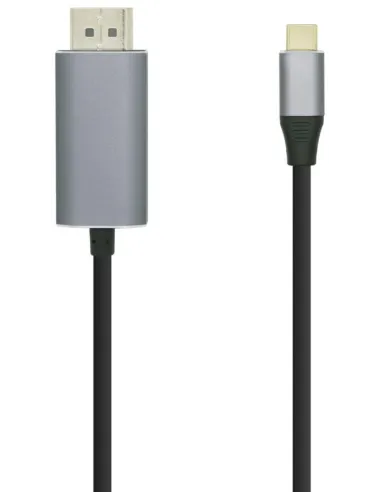 Aisens A109-0395 Conversor de Imagen USB-C a DisplayPort 4K 1,8 m Negro