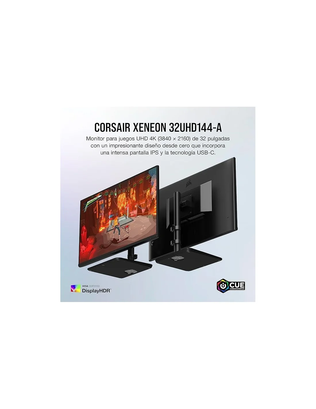 Corsair Xeneon 32UHD144-A 32" LED IPS UltraHD 4K 144Hz DisplayHDR 600 FreeSync Premium