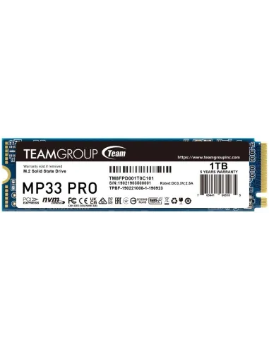 Team Group MP33 PRO 1 TB SSD M.2 PCIe Gen3 x4