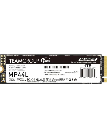 Team Group MP44L 1TB SSD M.2 PCIe 4.0 x4