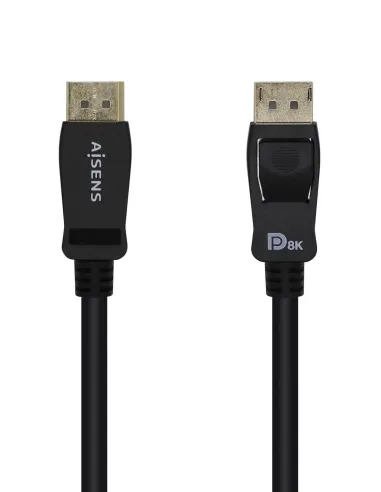 Aisens A149-0432 Cable DisplayPort v1.4 8K 60 Hz Macho/Macho 2 m Negro