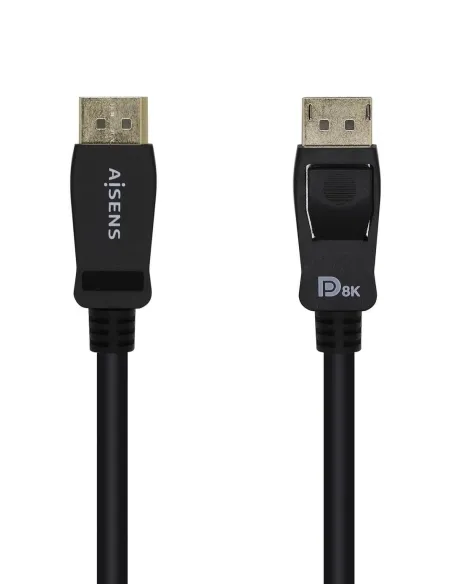Aisens A149-0432 Cable DisplayPort v1.4 8K 60 Hz Macho/Macho 2 m Negro