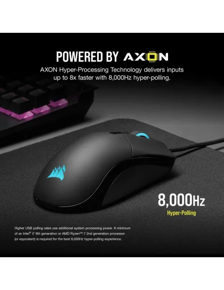 Corsair Sabre RGB Pro Champion Series Ratón Gaming Óptico 18000 DPI