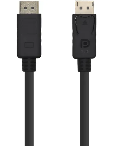 Aisens A149-0390 Cable DisplayPort v1.4 Macho/Macho 2m Negro