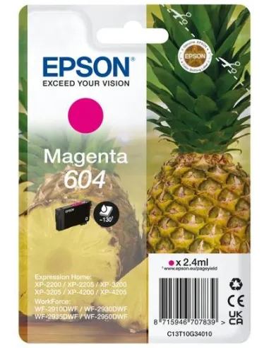 Epson 604 Cartucho de Tinta Negro