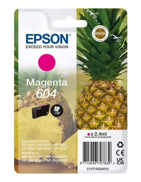 Epson 604 Cartucho de Tinta Negro