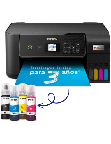 Epson EcoTank ET-2820 Impresora de Tinta Multifunción Color WiFi Negra