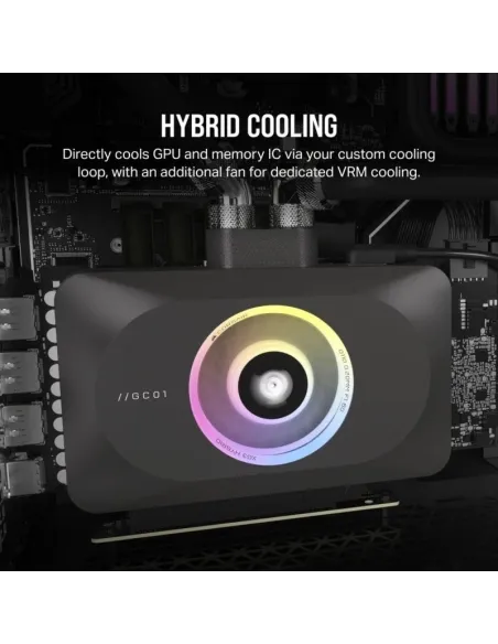 Corsair iCUE LINK XG3 RGB HYBRID GPU Bloque de Agua para 4080/4090